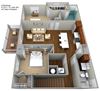 2 bedroom (1158 sf)